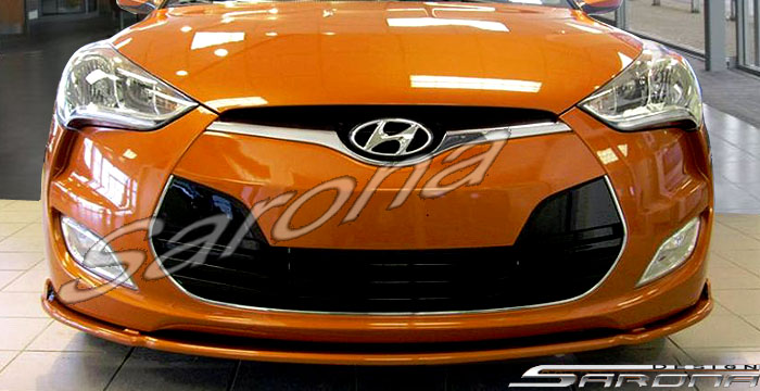 Custom Hyundai Veloster  Sedan Front Lip/Splitter (2012 - 2017) - Call for price (Part #HY-003-FA)